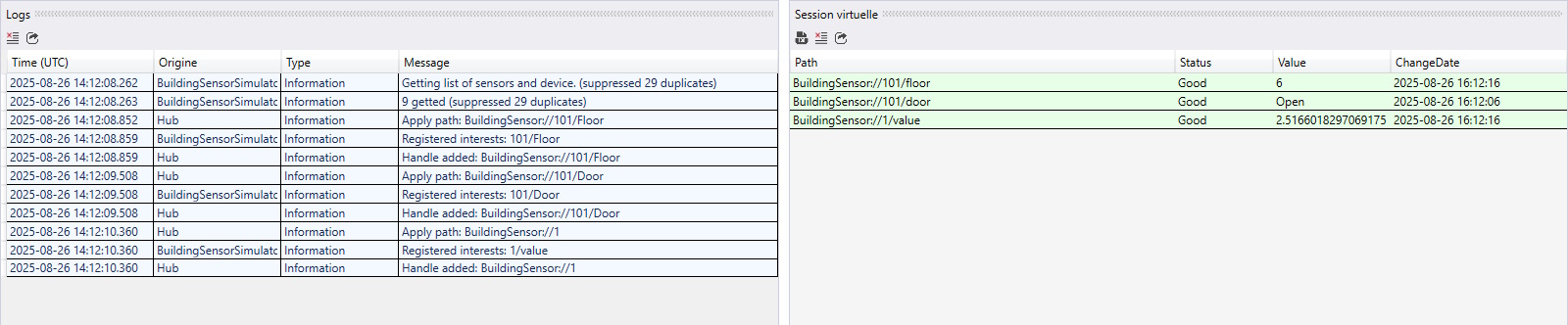 Suivi des handles dans le ConnectorTester