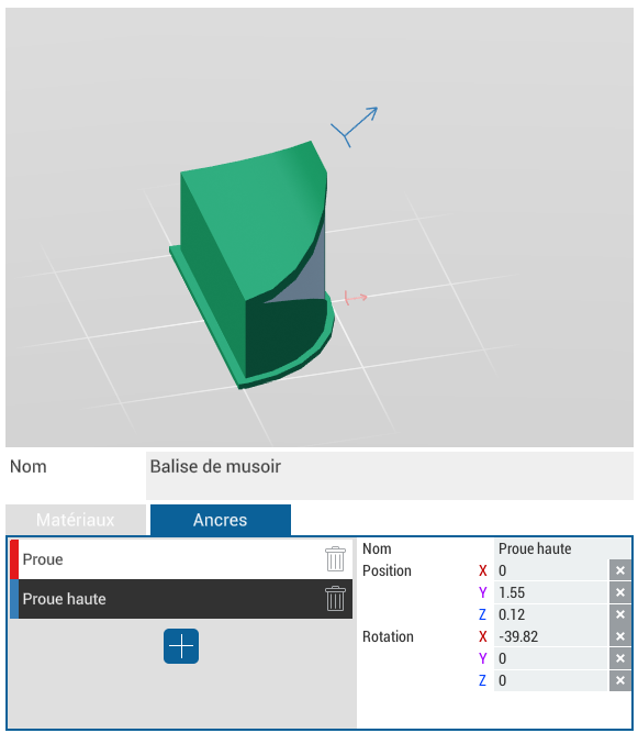 Interface de Forge