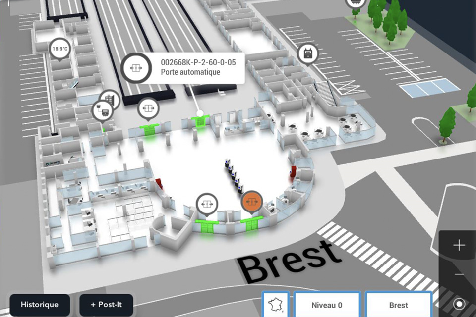 Supervision cartographique d’une gare avec Immersive